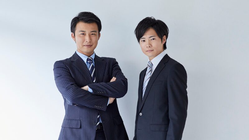 2名の男性